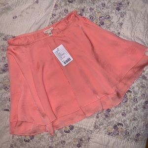 Flowy peach skirt